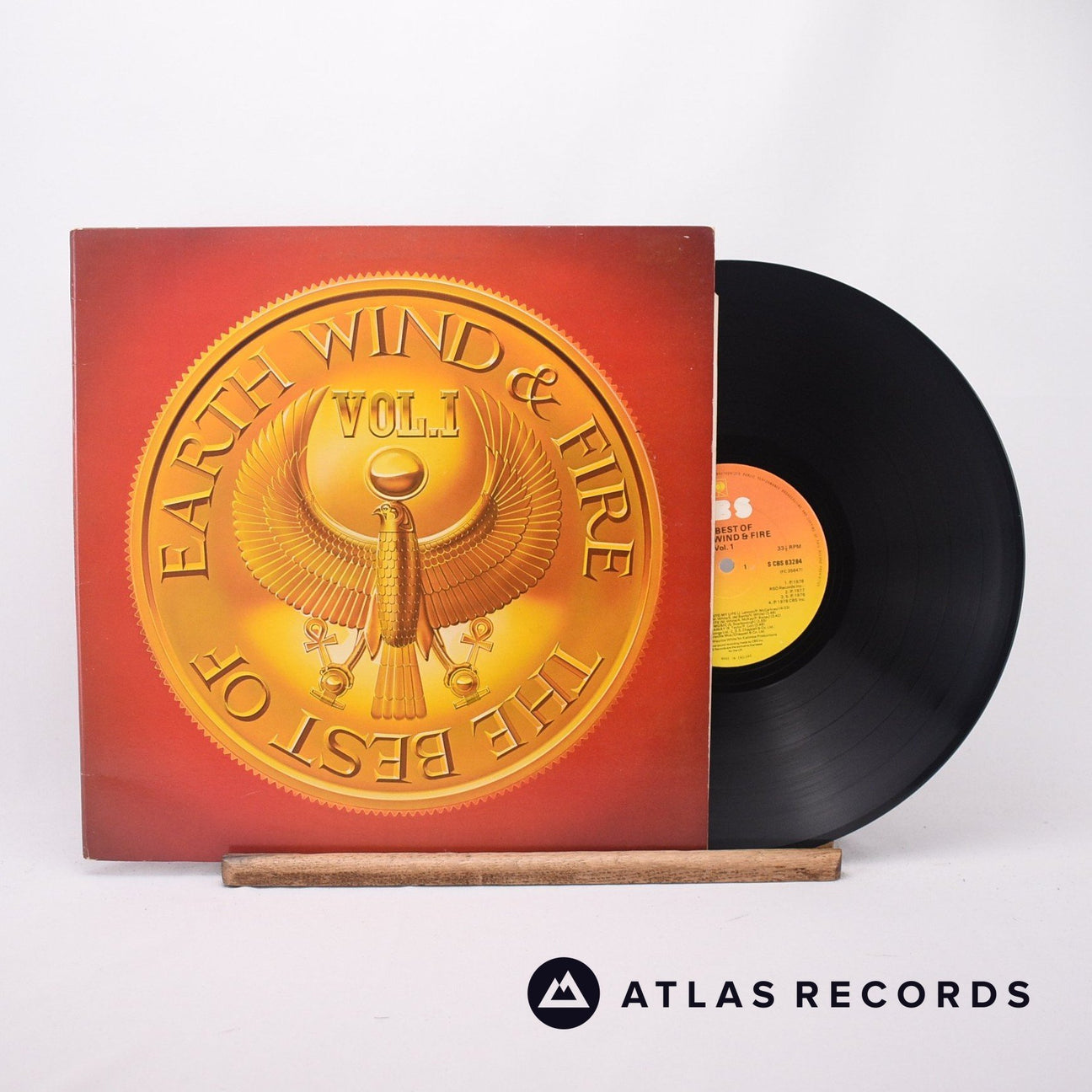 Earth, Wind & Fire The Best Of Earth, Wind & Fire Vol. I LP Vinyl Record - Front Cover & Record