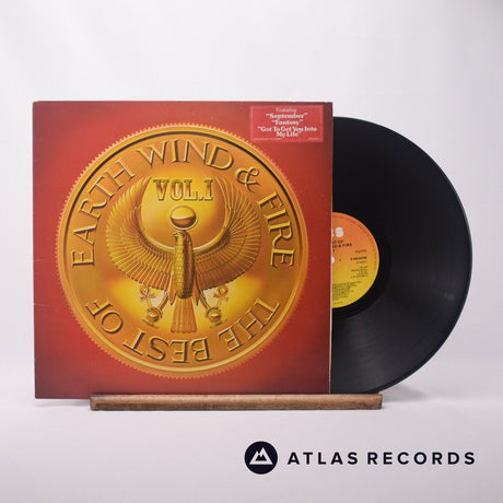 Earth, Wind & Fire The Best Of Earth, Wind & Fire Vol. I LP Vinyl Record - Front Cover & Record