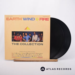 Earth, Wind & Fire The Collection 2 x LP Vinyl Record - Front Cover & Record
