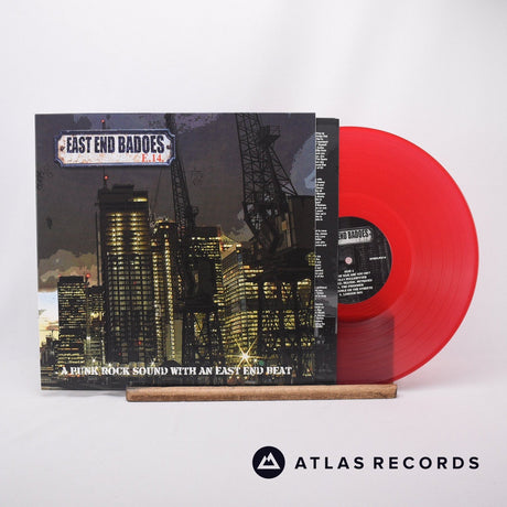East End Badoes A Punk Rock Sound With An East End Beat LP Vinyl Record - Front Cover & Record