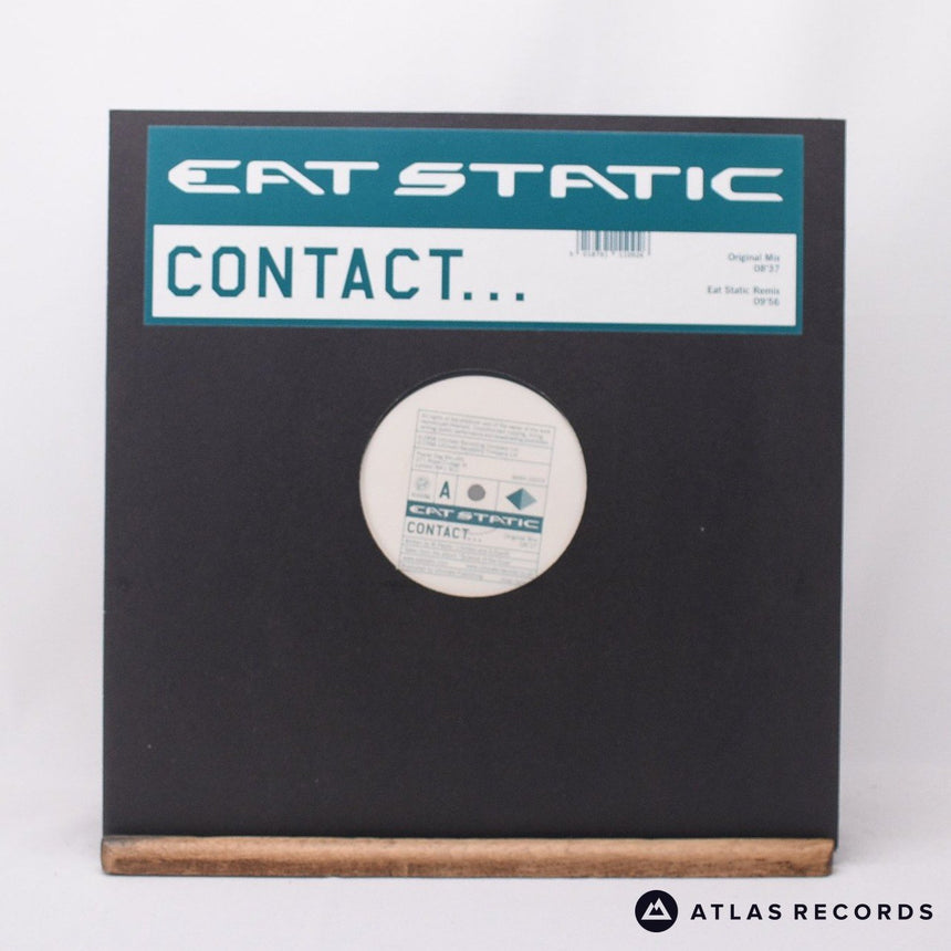 Eat Static - Contact... - Damont Die-Cut Sleeve 12" Vinyl Record - NM/EX