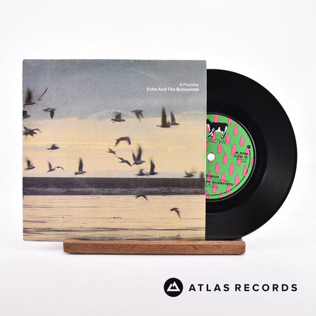 Echo & The Bunnymen A Promise 7" Vinyl Record - Front Cover & Record