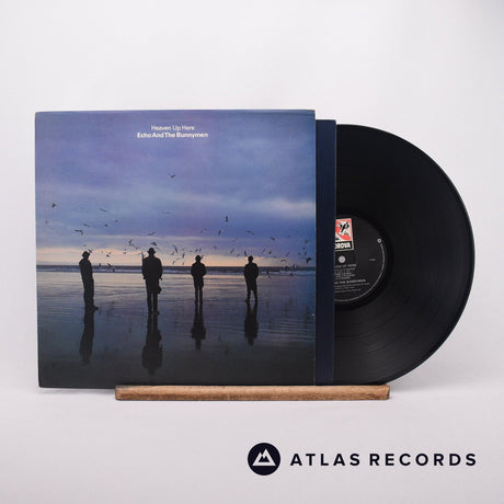 Echo & The Bunnymen Heaven Up Here LP Vinyl Record - Front Cover & Record