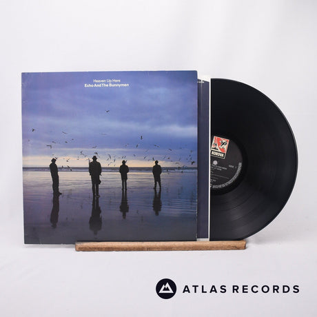 Echo & The Bunnymen Heaven Up Here LP Vinyl Record - Front Cover & Record