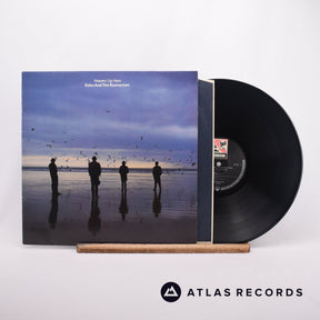 Echo & The Bunnymen Heaven Up Here LP Vinyl Record - Front Cover & Record