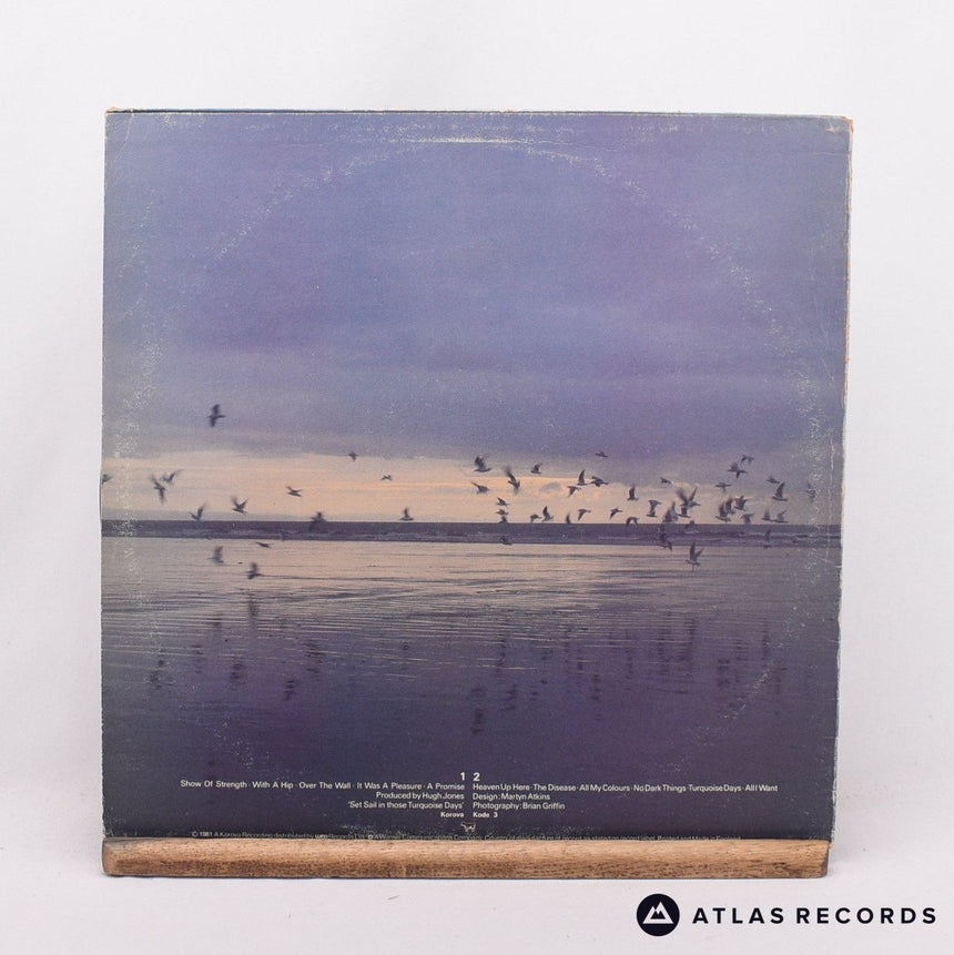 Echo & The Bunnymen - Heaven Up Here - Textured Sleeve LP Vinyl Record - VG+/VG+
