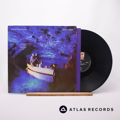 Echo & The Bunnymen Ocean Rain LP Vinyl Record - Front Cover & Record