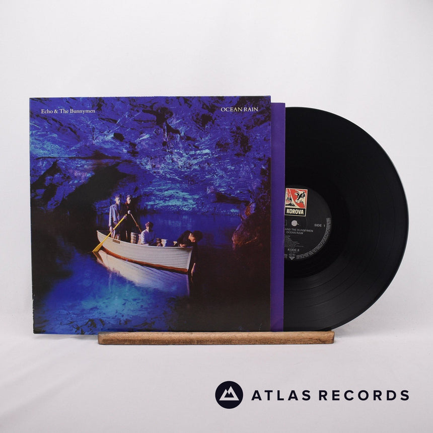 Echo & The Bunnymen Ocean Rain LP Vinyl Record - Front Cover & Record