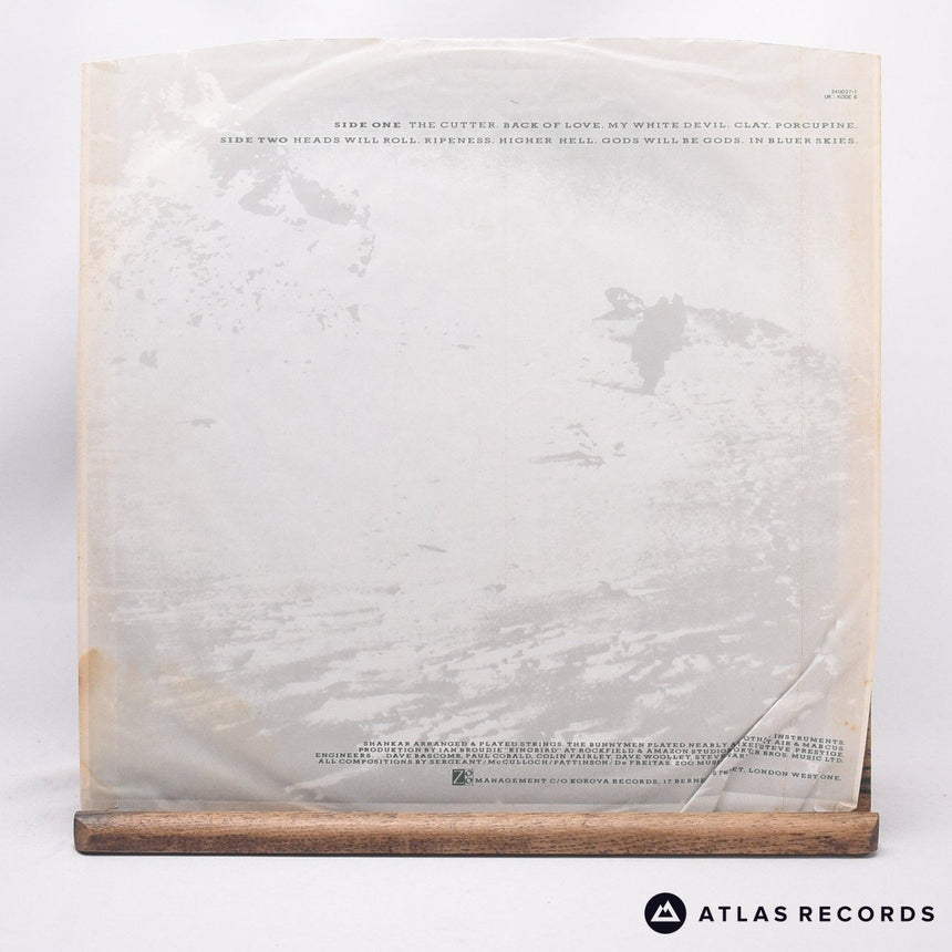 Echo & The Bunnymen - Porcupine - A-2 B-3 LP Vinyl Record - EX/EX