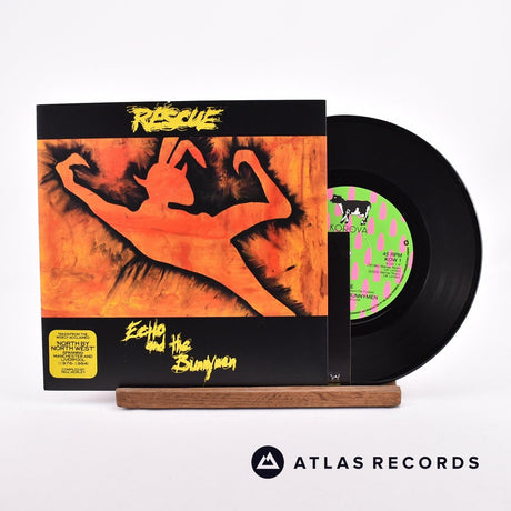 Echo & The Bunnymen Rescue 7" Vinyl Record - Front Cover & Record