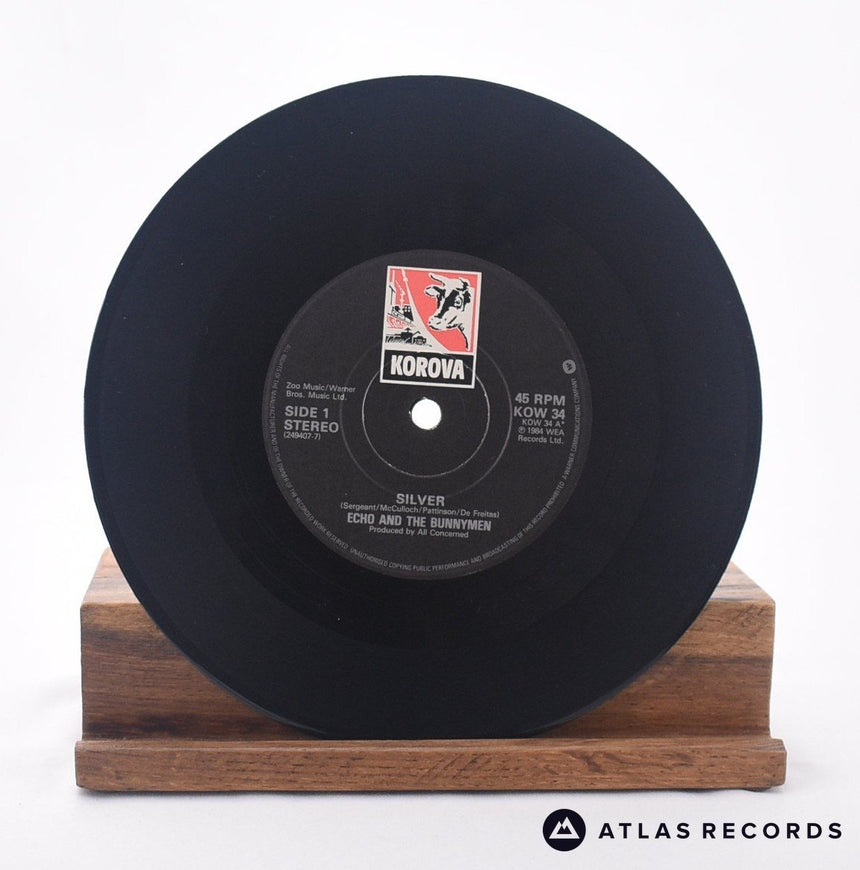 Echo & The Bunnymen - Silver - 7" Vinyl Record - EX/NM