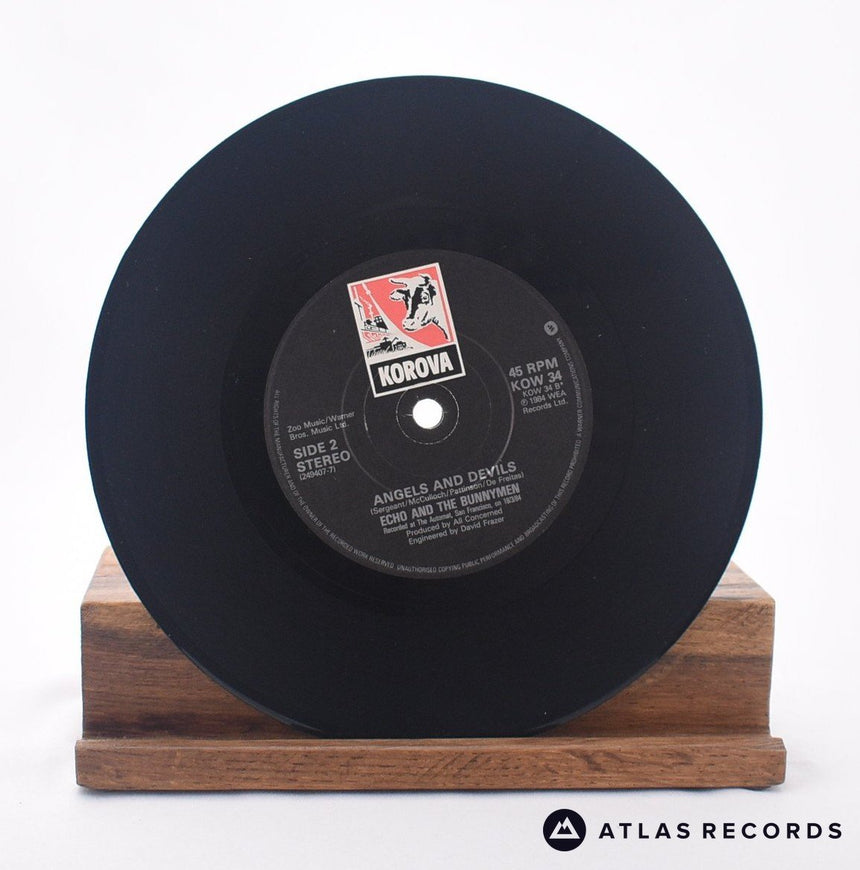 Echo & The Bunnymen - Silver - 7" Vinyl Record - EX/NM