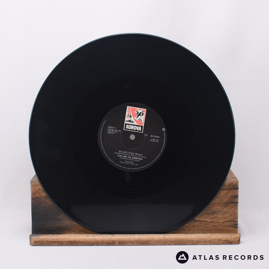 Echo & The Bunnymen - Silver (Tidal Wave) - Damont 12" Vinyl Record - EX/EX