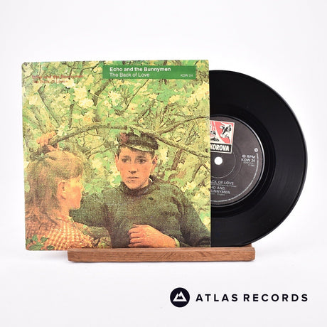 Echo & The Bunnymen The Back Of Love 7" Vinyl Record - Front Cover & Record