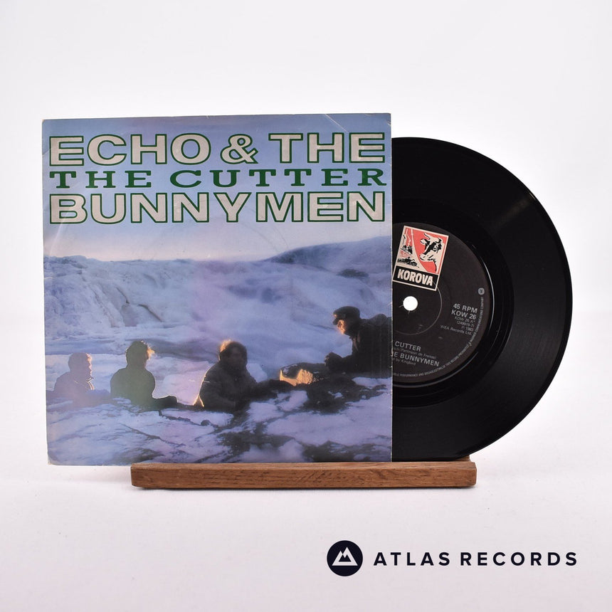 Echo & The Bunnymen The Cutter 7" Vinyl Record - Front Cover & Record