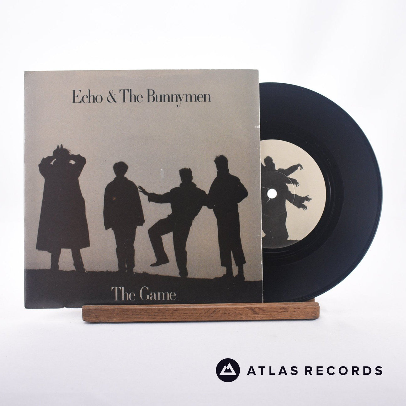 Echo & The Bunnymen The Game 7" Vinyl Record - Front Cover & Record