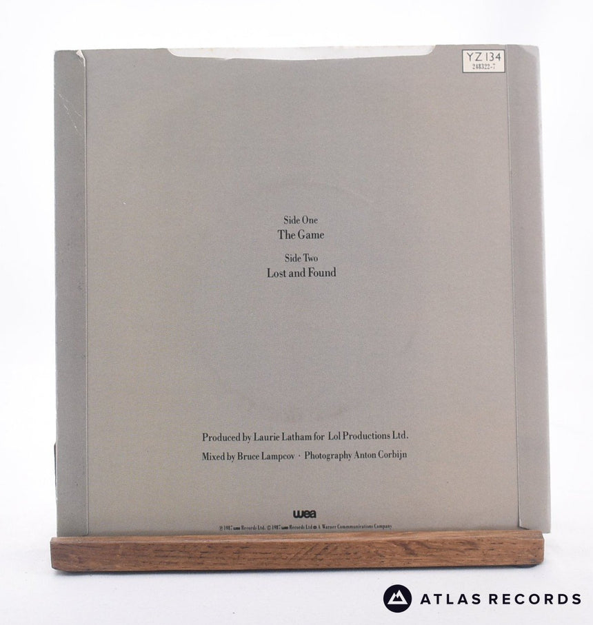 Echo & The Bunnymen - The Game - 7" Vinyl Record - EX/EX