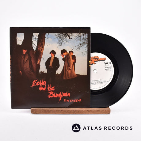 Echo & The Bunnymen The Puppet 7" Vinyl Record - Front Cover & Record
