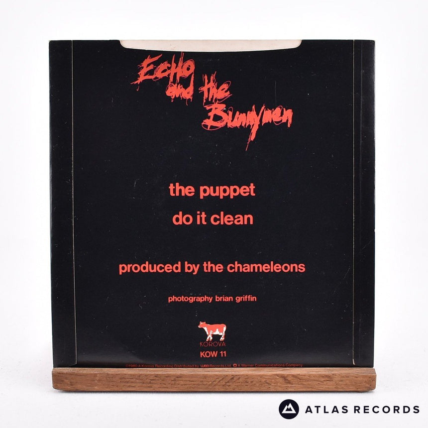 Echo & The Bunnymen - The Puppet - 7" Vinyl Record - VG+/EX