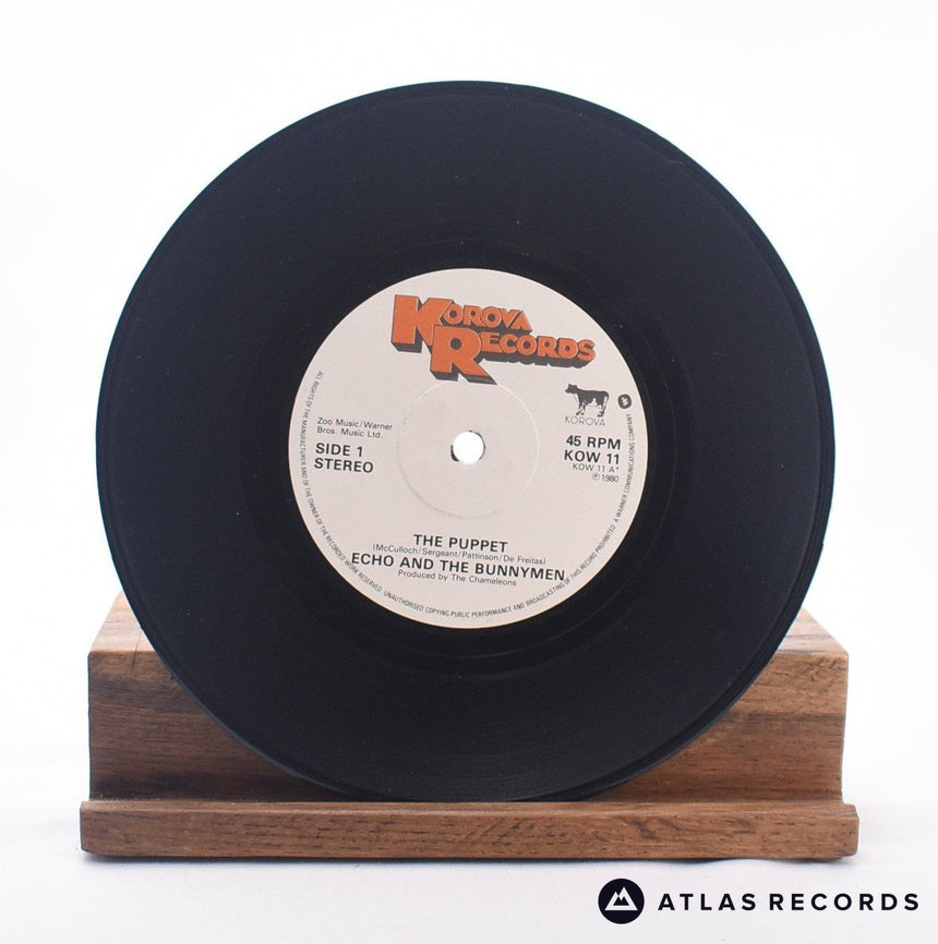 Echo & The Bunnymen - The Puppet - 7" Vinyl Record - VG/EX