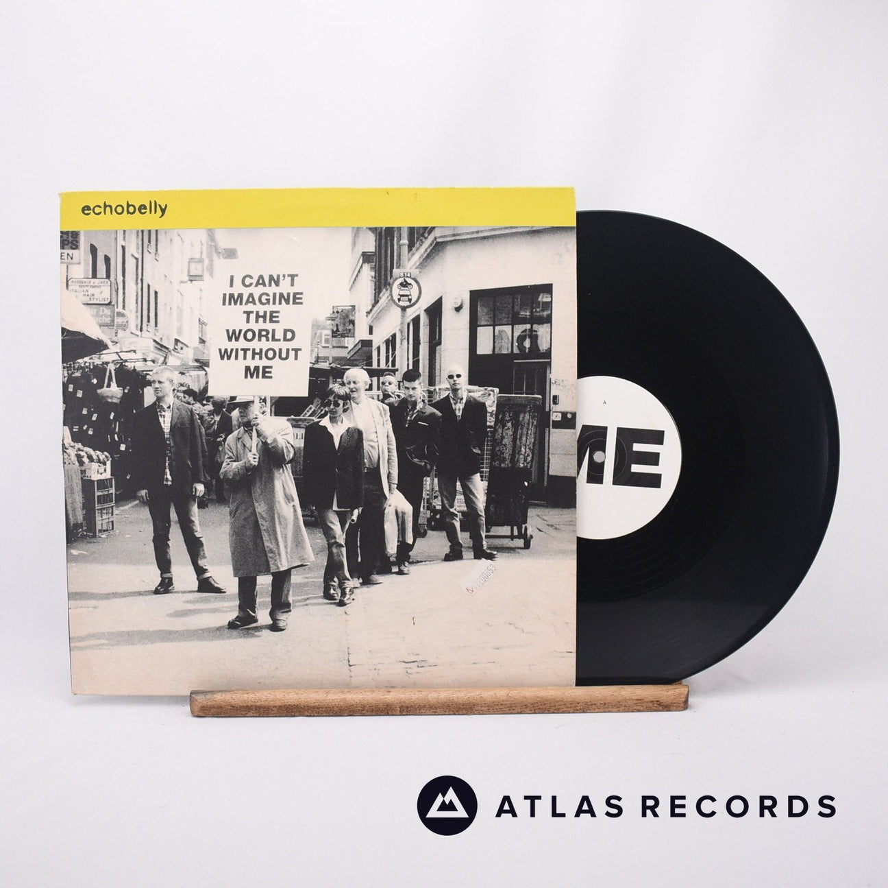 Echobelly I Can't Imagine The World Without Me 12" Vinyl Record - Front Cover & Record