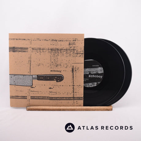 Echoboy Frances Says: The Knife Is Alive 2 x 10" Vinyl Record - Front Cover & Record