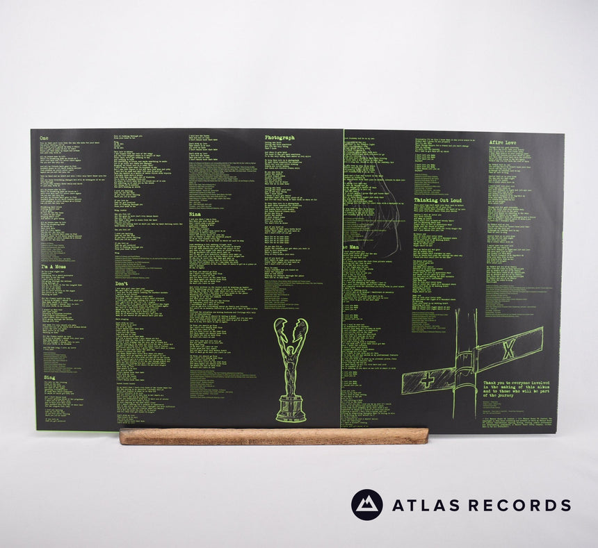 Ed Sheeran - X - Dark Green Limited Edition 2 x 12" Vinyl Record - NM/NM