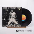 Eddie And The Hot Rods Life On The Line 12" Vinyl Record - Front Cover & Record