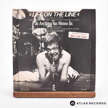 Eddie And The Hot Rods - Life On The Line - 7" Vinyl Record - VG+/EX