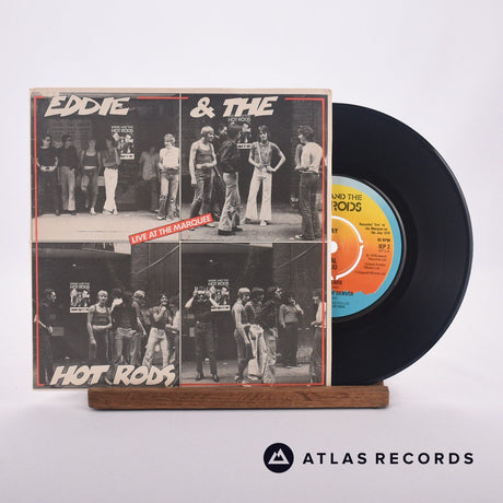 Eddie And The Hot Rods Live At The Marquee 7" Vinyl Record - Front Cover & Record