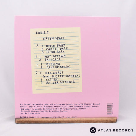 Eddie C - Green Space - 7' Japanese A B C D 7" + Double LP Vinyl Record - EX/VG+