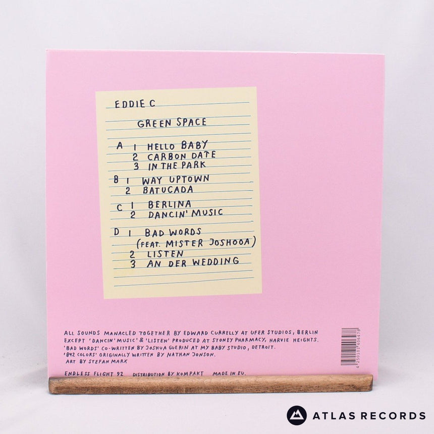 Eddie C - Green Space - 7' Japanese A B C D 7" + Double LP Vinyl Record - EX/VG+