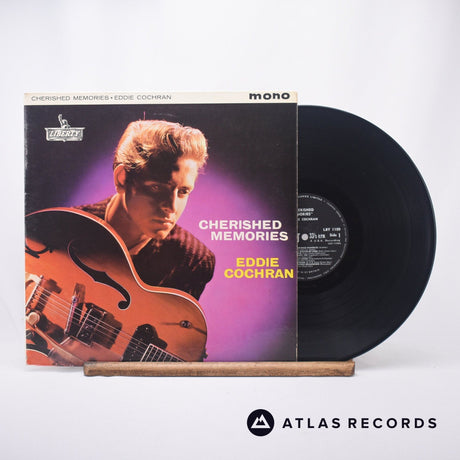 Eddie Cochran Cherished Memories LP Vinyl Record - Front Cover & Record