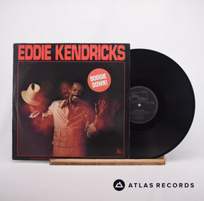 Eddie Kendricks Boogie Down LP Vinyl Record - Front Cover & Record