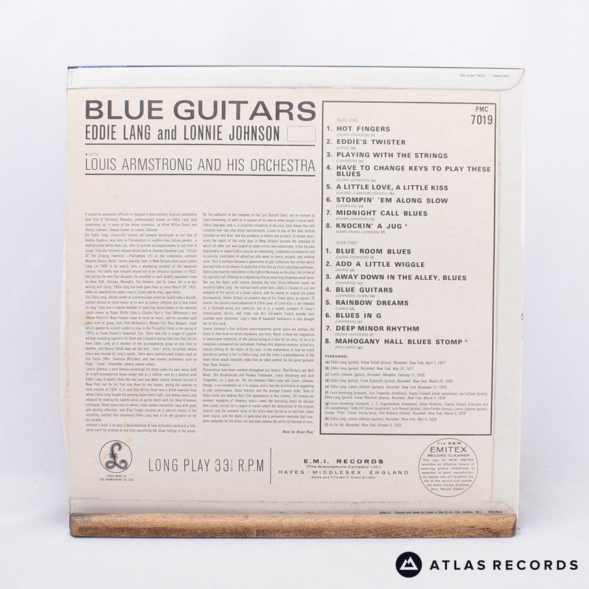 Eddie Lang - Blue Guitars - Mono LP Vinyl Record - EX/EX