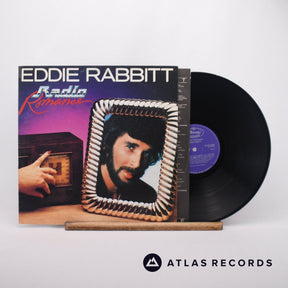 Eddie Rabbitt Radio Romance LP Vinyl Record - Front Cover & Record