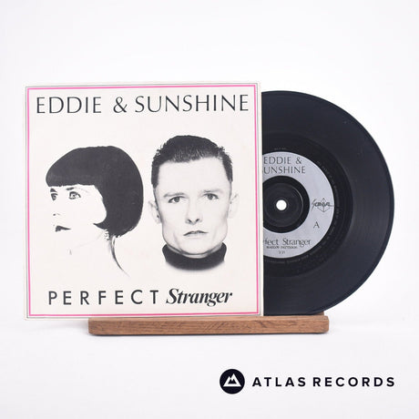 Eddie & Sunshine Perfect Stranger 7" Vinyl Record - Front Cover & Record