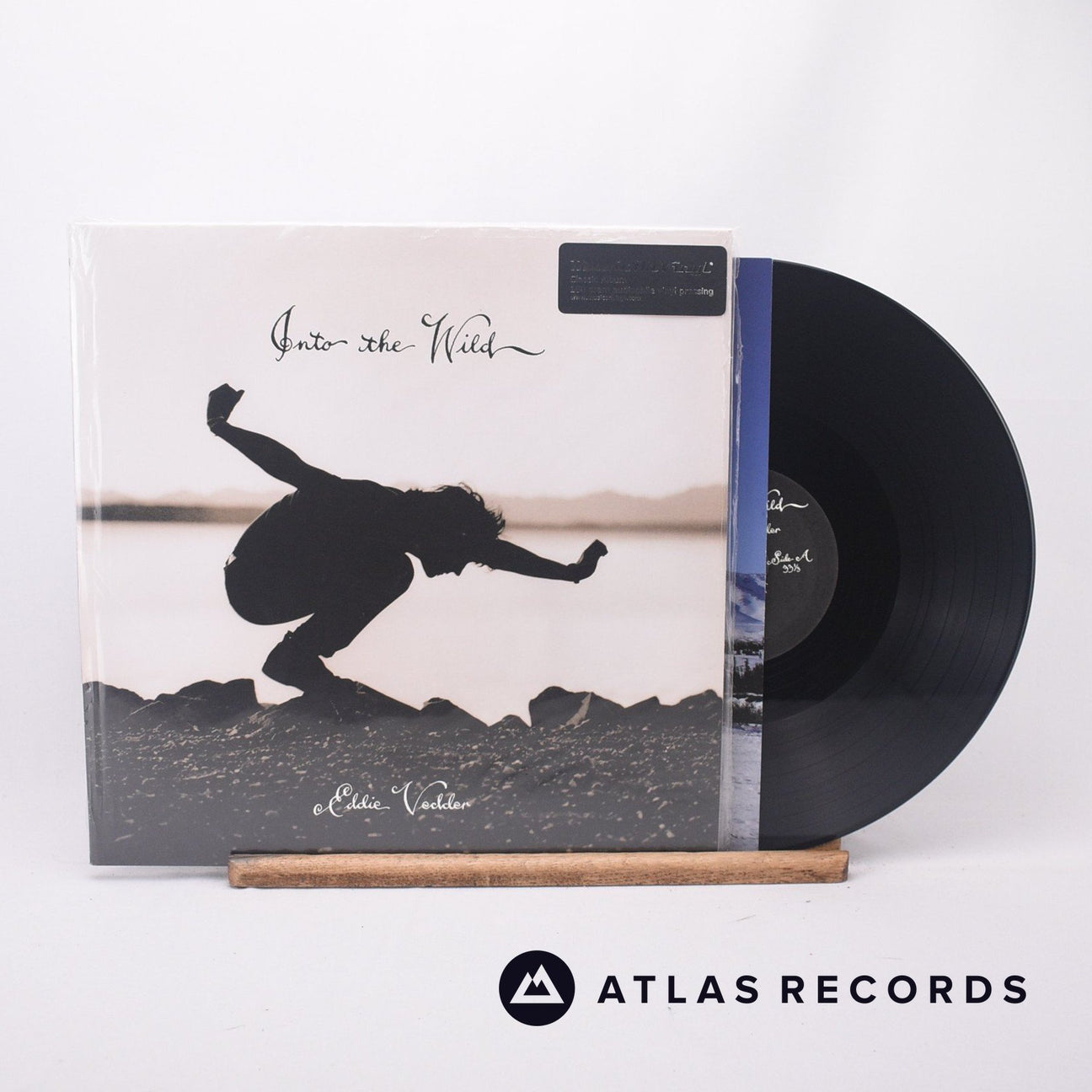 Eddie Vedder Into The Wild LP Vinyl Record - Front Cover & Record