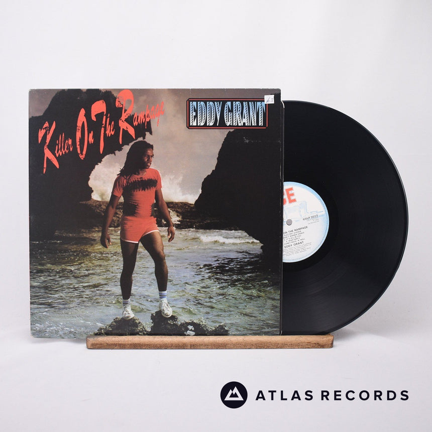 Eddy Grant Killer On The Rampage LP Vinyl Record - Front Cover & Record
