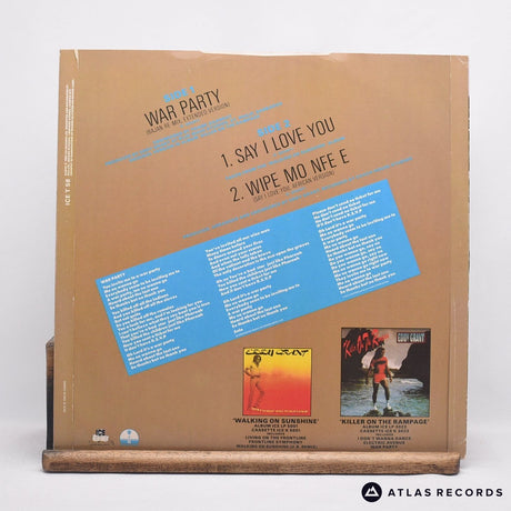 Eddy Grant - War Party - 12" Vinyl Record - VG+/VG+