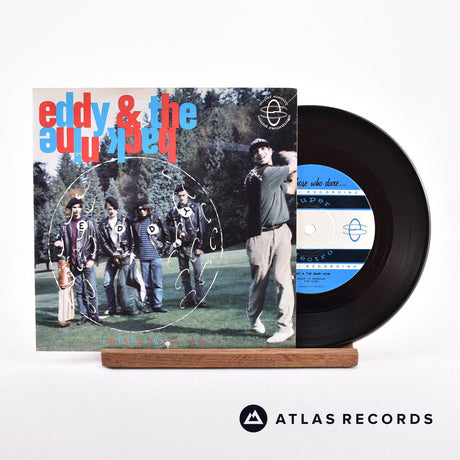 Eddy & The Back Nine Improving Our Lie 7" Vinyl Record - Front Cover & Record