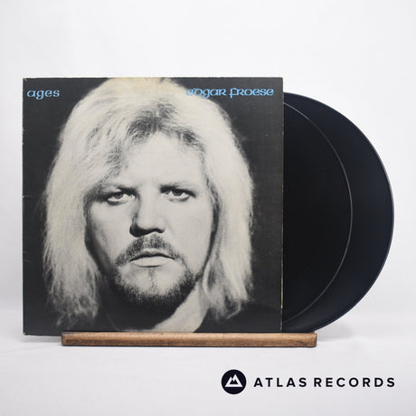 Edgar Froese Ages Double LP Vinyl Record - Front Cover & Record