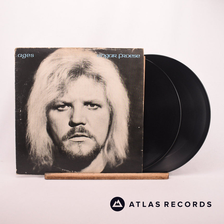 Edgar Froese Ages 2 x LP Vinyl Record - Front Cover & Record