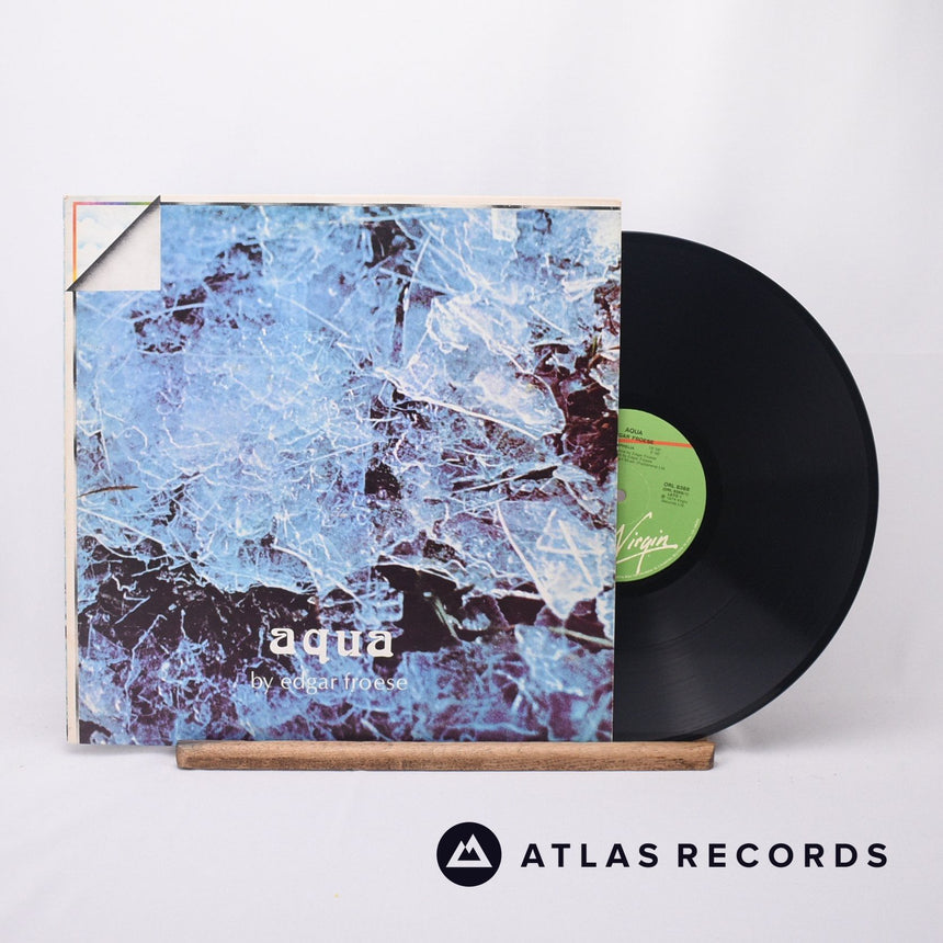 Edgar Froese - Aqua - Reissue -1 -2 LP Vinyl Record - EX/VG+