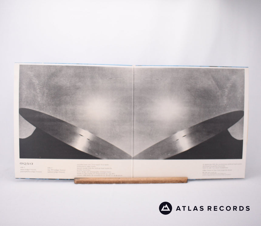 Edgar Froese - Aqua - Gatefold LP Vinyl Record - EX/EX