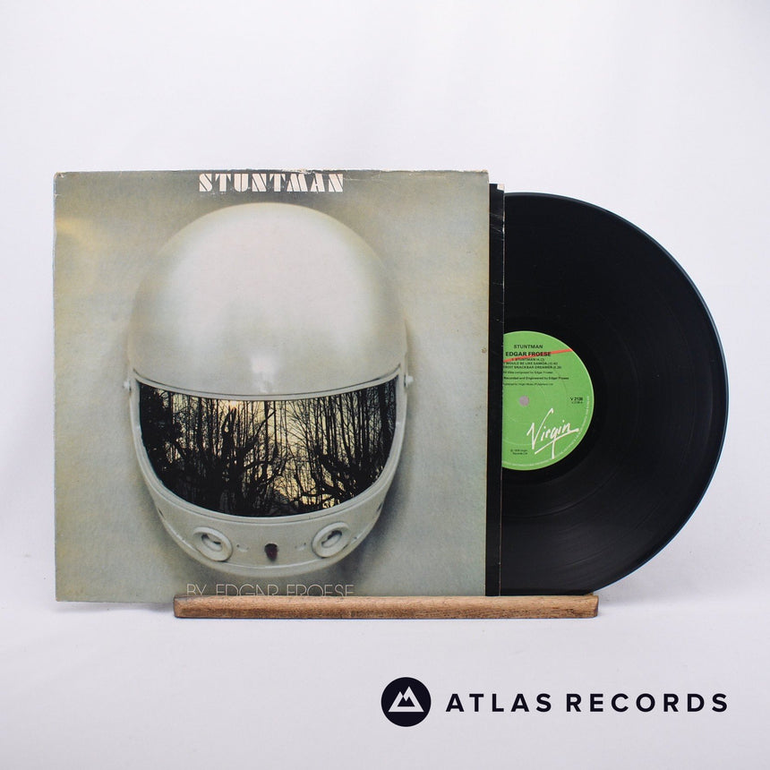 Edgar Froese Stuntman LP Vinyl Record - Front Cover & Record
