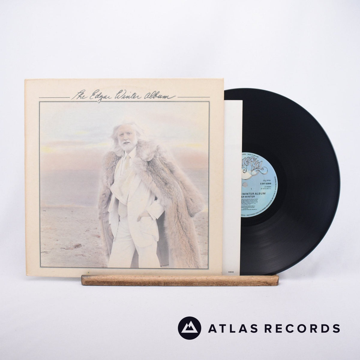Edgar Winter The Edgar Winter Album LP Vinyl Record - Front Cover & Record