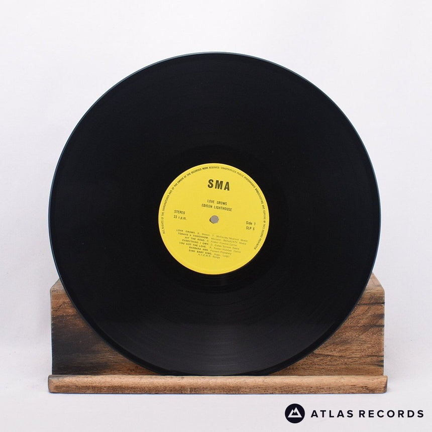 Edison Lighthouse - Love Grows - Sweden A-1 B-1 LP Vinyl Record - VG+/EX