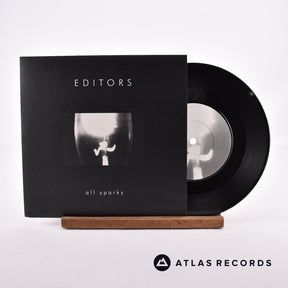 Editors All Sparks 7" Vinyl Record - Front Cover & Record