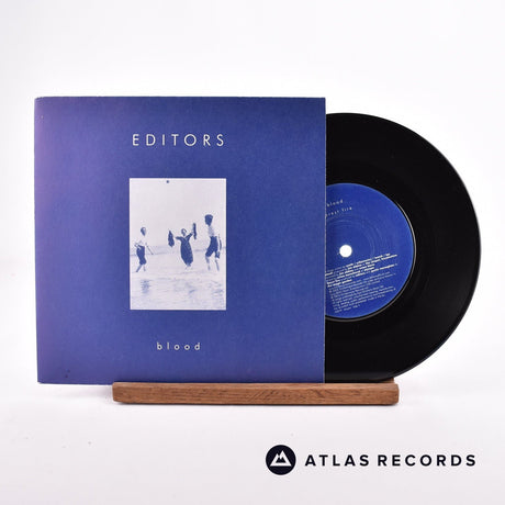 Editors Blood 7" Vinyl Record - Front Cover & Record